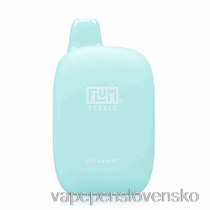 Flum Pebble 6000 Jednorazovy Spearmint Vape Slovensko